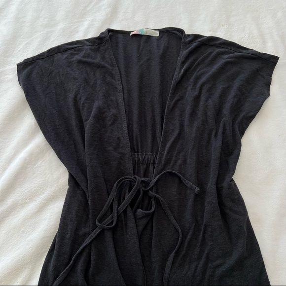 Free People Beach Linen Blend One Piece Jumpsuit - Picture 3 of 7